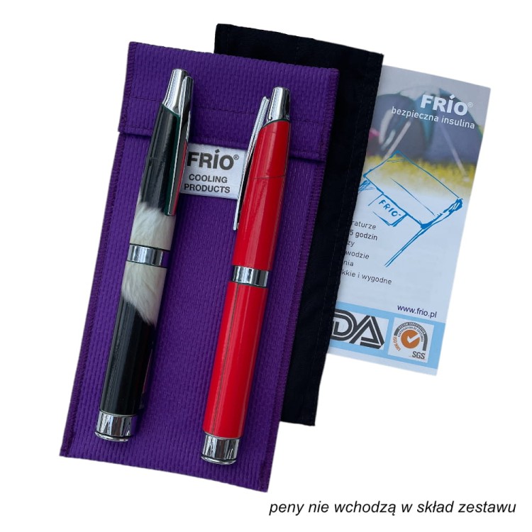 etui Frio duo fioletowe