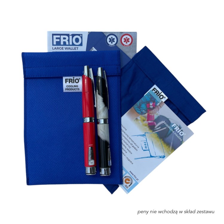 etui Frio duże niebieskie