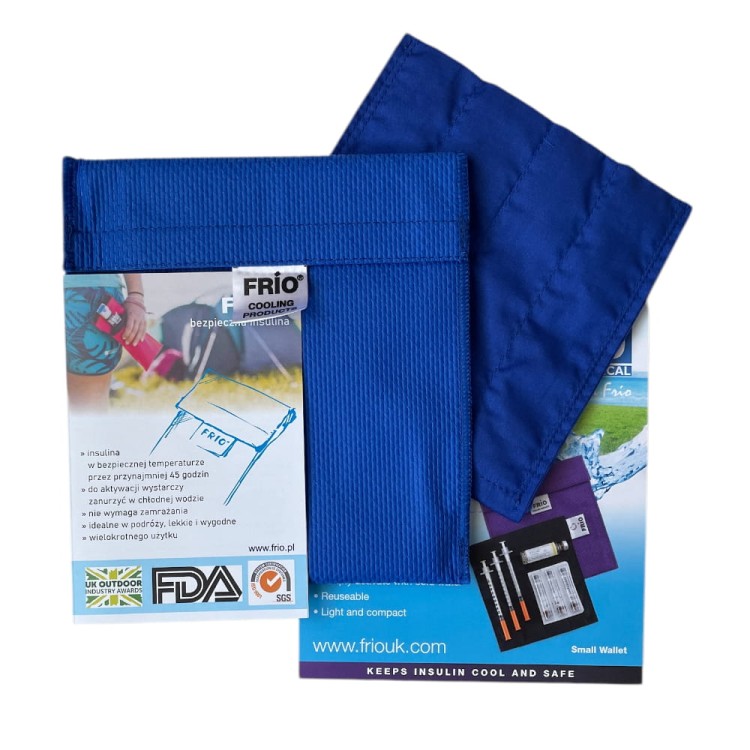 etui Frio małe niebieskie