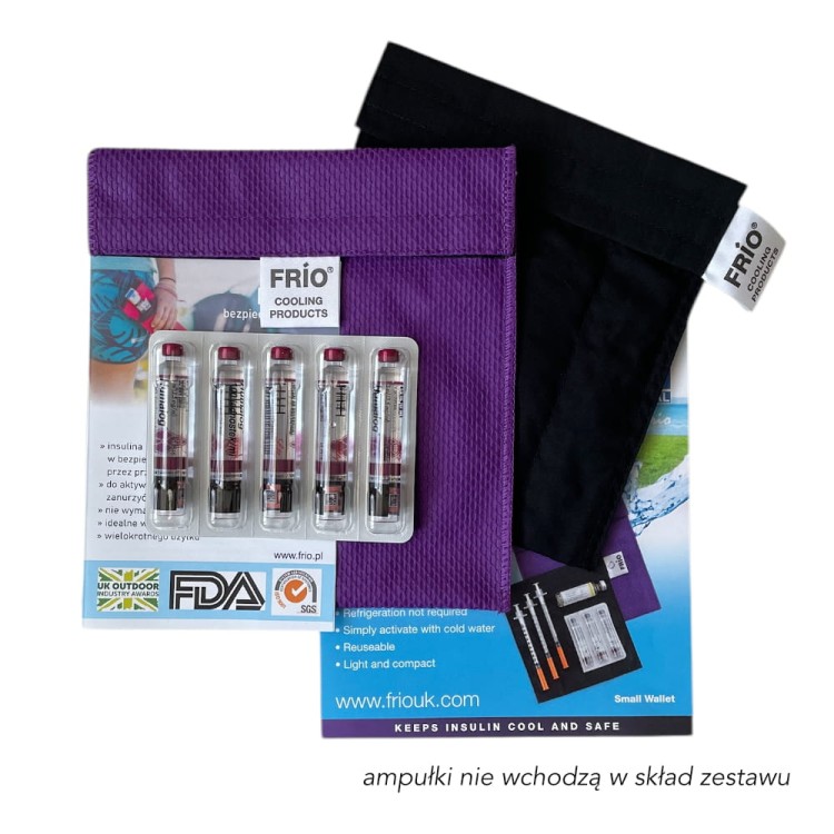 etui Frio małe fioletowe