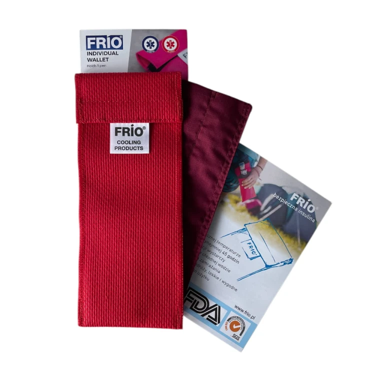pouzdro na pero – FRIO – červené
