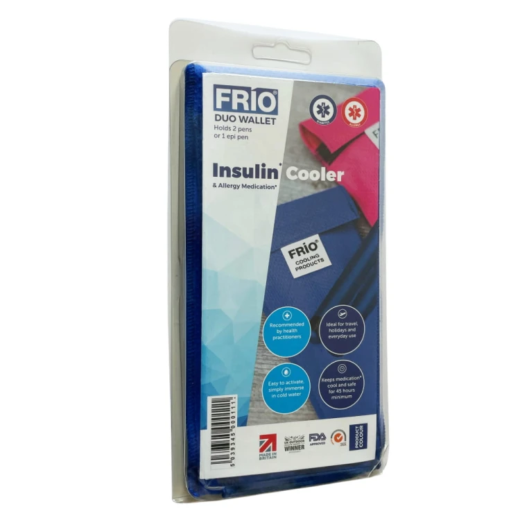 etui frio duo niebieskie