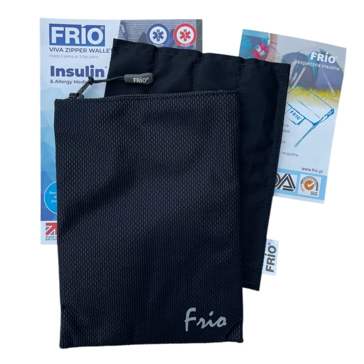 frio viva zipper černé