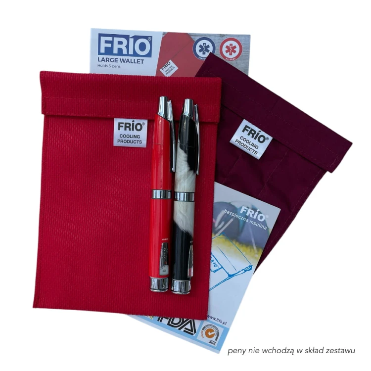 etui Frio duże czerwone