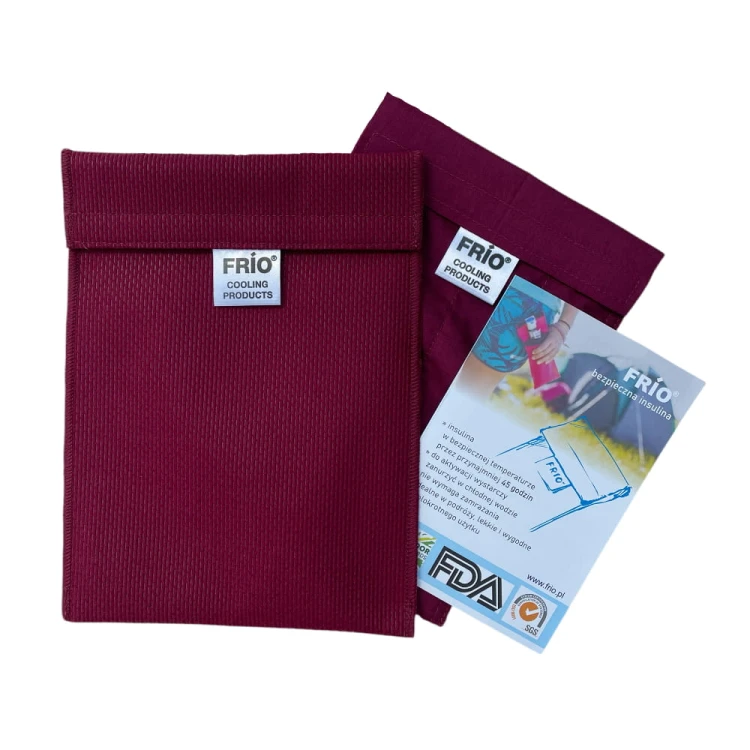 etui Frio duże bordowe