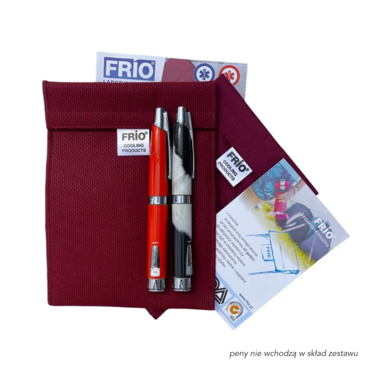 etui Frio duże bordowe